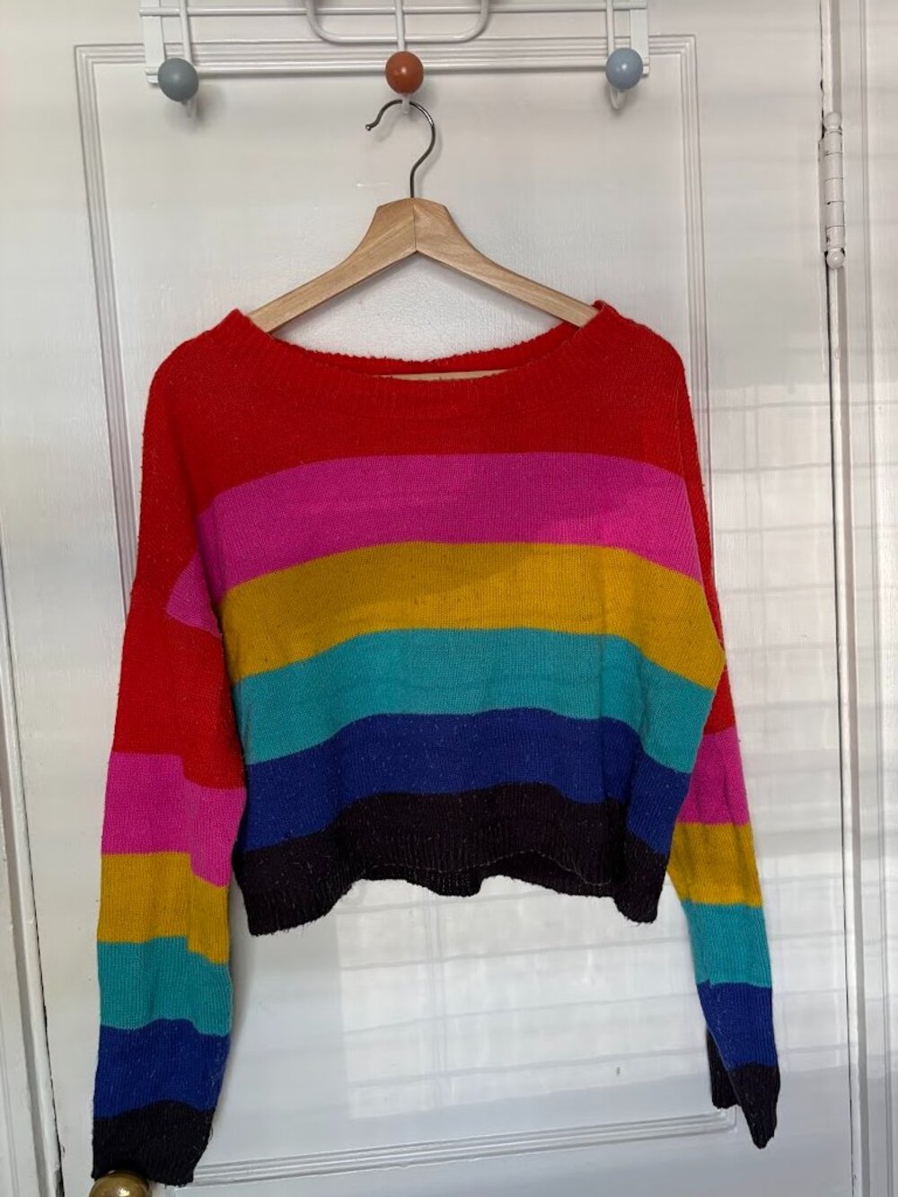 Rainbow sweater